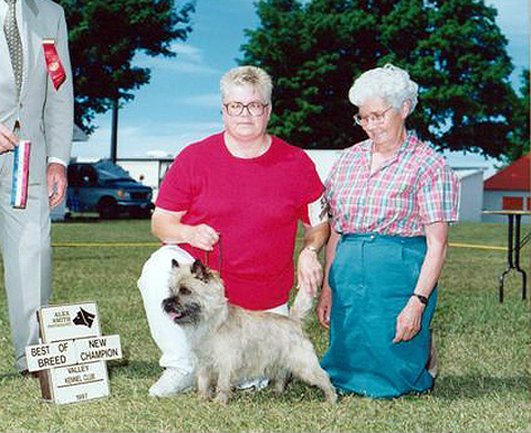 Ch. Fenaghhausen's Maxwell Smarty our 1st Champion.